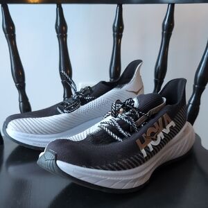 Hoka Running Shoes, 10.5, Black, Whitw